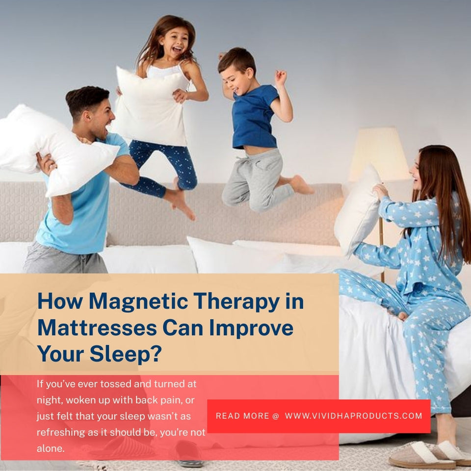 How magnetic therapy in mattresses can enhance your sleep?
