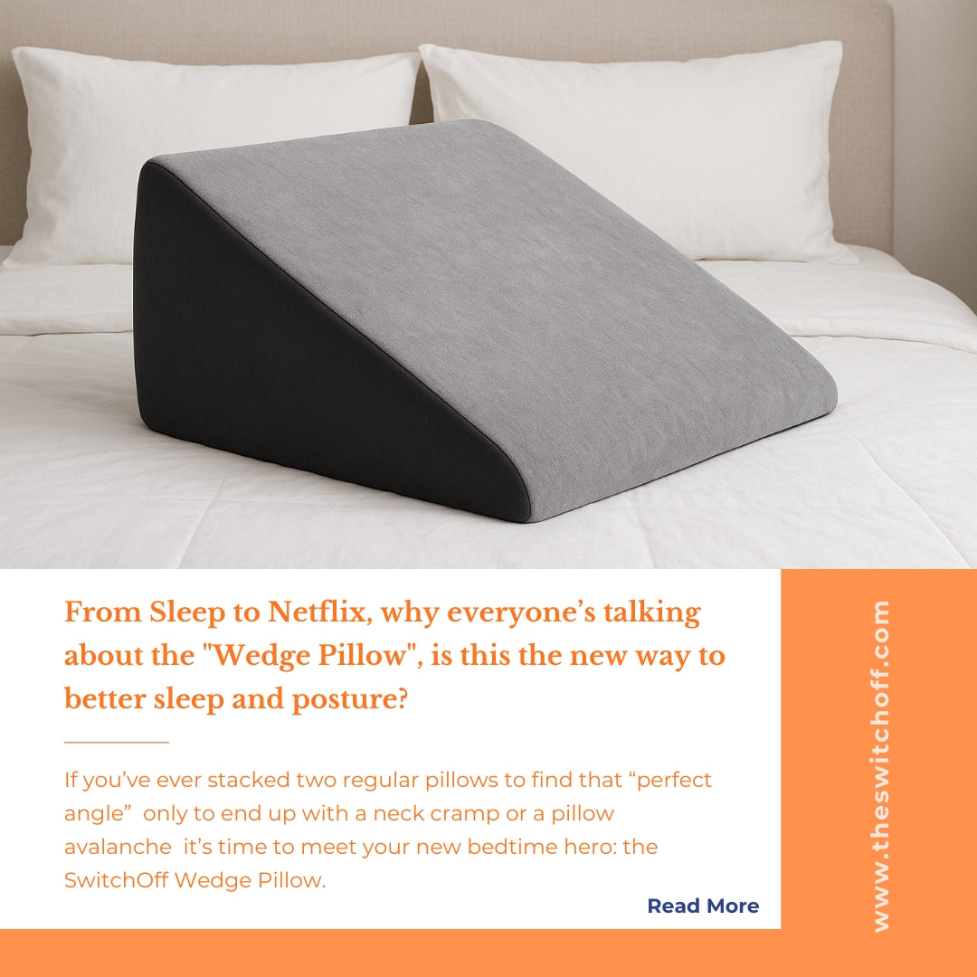 From Sleep to Netflix, why everyone’s talking about the "Wedge Pillow", is this the new way to better sleep and posture?