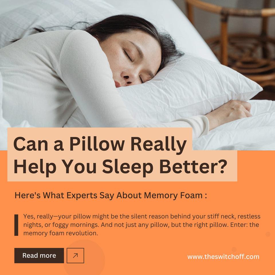 Can a Pillow Really Help You Sleep Better? Here's What Experts Say About Memory Foam!