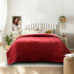 Combo of SwitchOff Premium Heavy Blanket & Memory Slim Pillow (Free Knee Pillow)