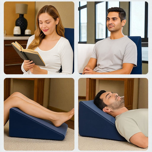 SwitchOff Wedge Pillow (Grey)