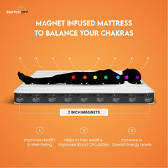 SwitchOff MagneSens FoamFlow Mattress