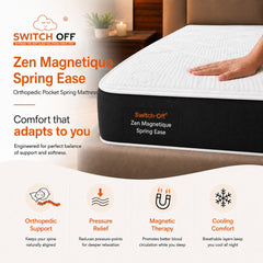 SwitchOff ZenMagnetique SpringEase Mattress